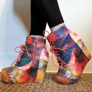 Karmaloop galaxy wedges